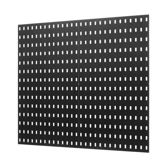 Wall Pegboard Organizer Set with Modular Storage Panels, 20 lbs Capacity per Panel, Customizable Tool and Accessory Storage System for Home